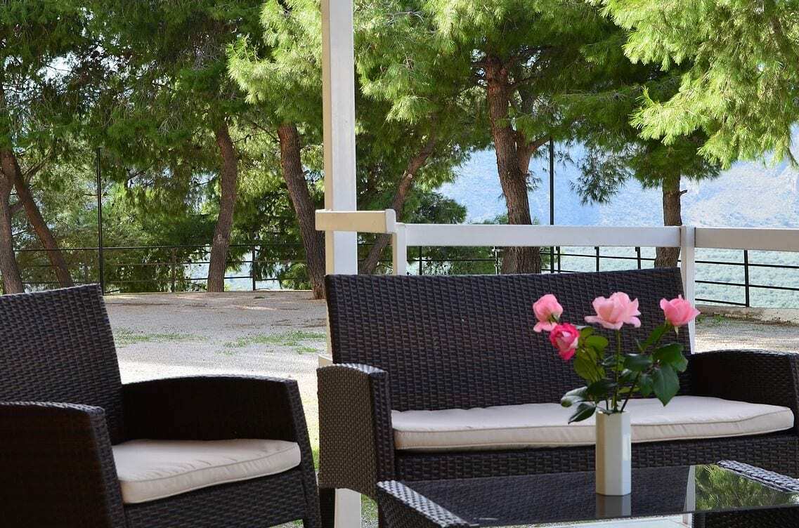 דלפי Chrissa Camping Rooms & Bungalows מראה חיצוני תמונה